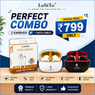 Combo | Pack of 3 ( 2 chillout Earbuds + 1 Data Cable)