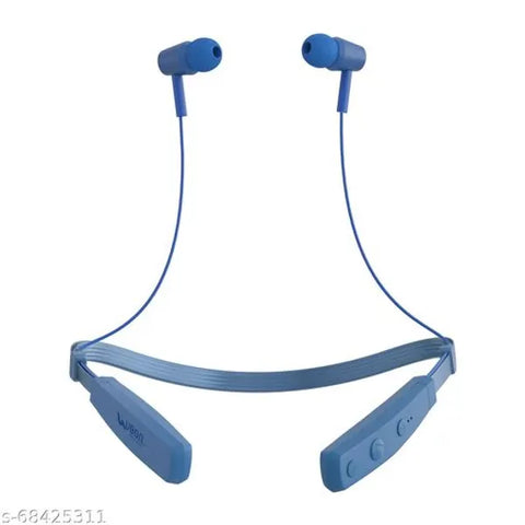 ASSURED UBON CL 5600 BLUETOOTH NECK BAND Bluetooth Headset  (Blue, In the Ear)