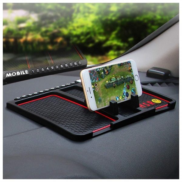 Car Accessories Multifunction Silicone Pad and Car Mobile Holder - My Store