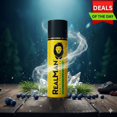 Deals of the Day| Real Man Fresh Morning Deodorant  150ML for Men