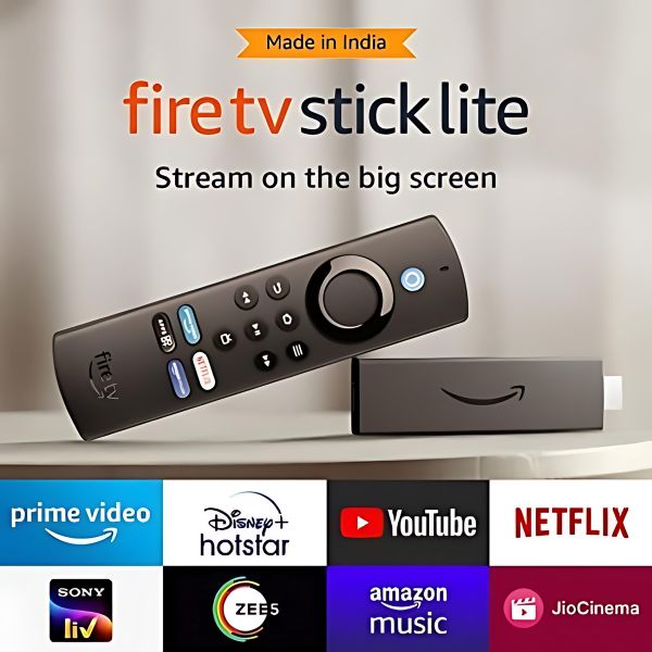 Amazon Fire TV Stick with Alexa Voice Remote (includes TV and app controls) | HD streaming device