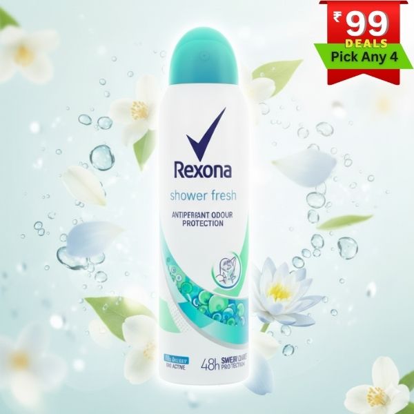₹99 Deals|Rexona Shower Fresh Deodorant for Women