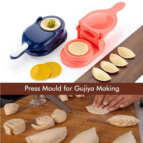 Dumpling Press for Gujiya, Ghughra, and Momos Making - My Store