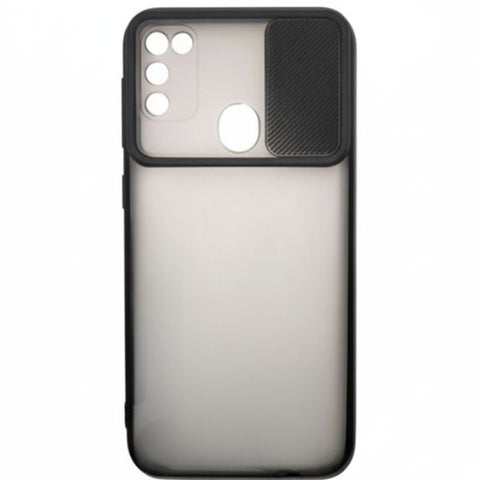 Premium Transparent Matte Back Cover for Samsung M21