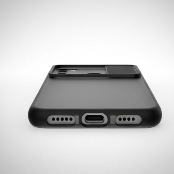 Premium Transparent Matte Back Cover for Samsung M21