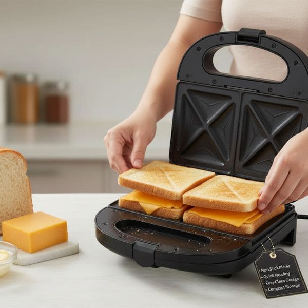 Skyline VTL-5017 Sandwich & Grill Toaster (2 Slice)