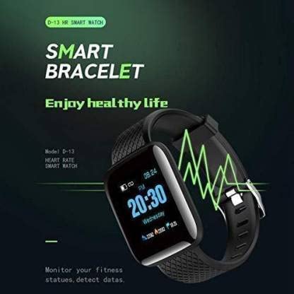 ID-116 Smartwatch | Bluetooth Fitness Band for Men & Women