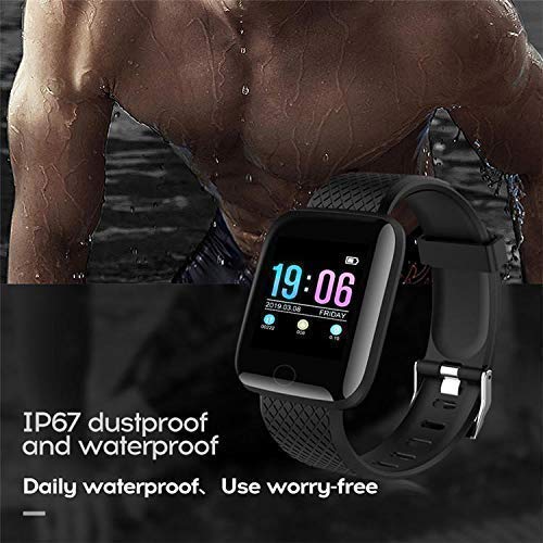 ID-116 Smartwatch | Bluetooth Fitness Band for Men & Women