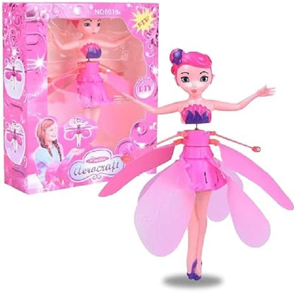 Flying Fairy Dolls for Girls Flying Doll Hand Control Helicopter Doll - My Store