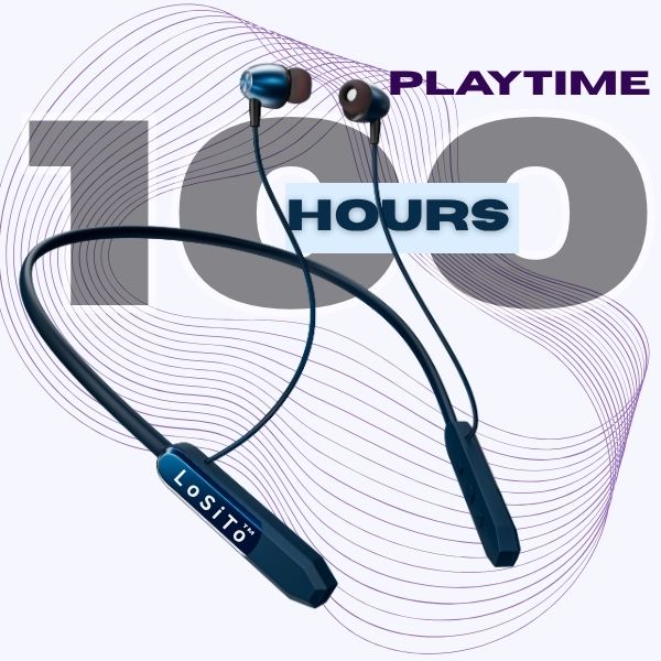 LoSiTo Thank You Neckband Pack of 3 – 100 Hrs Playtime, Pure Copper Speaker,