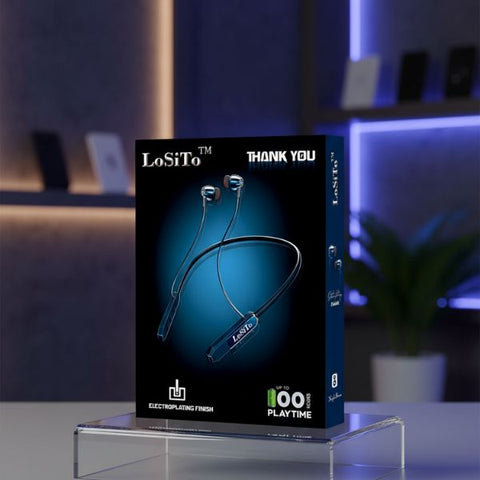 LoSiTo™ "Thank You" Wireless Earphones | 100 hrs Playtime Pure Copper Speaker
