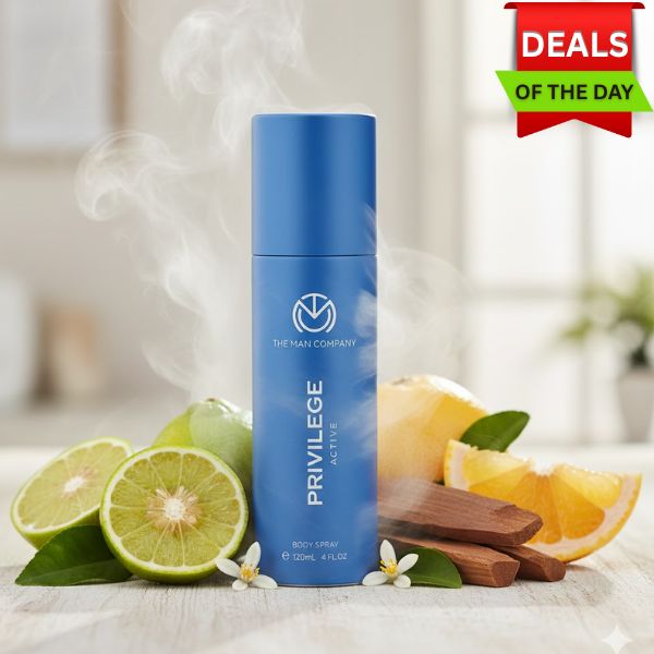 Deals of the Day| The Man Company Privilege Active Deodorant 150ML for Men