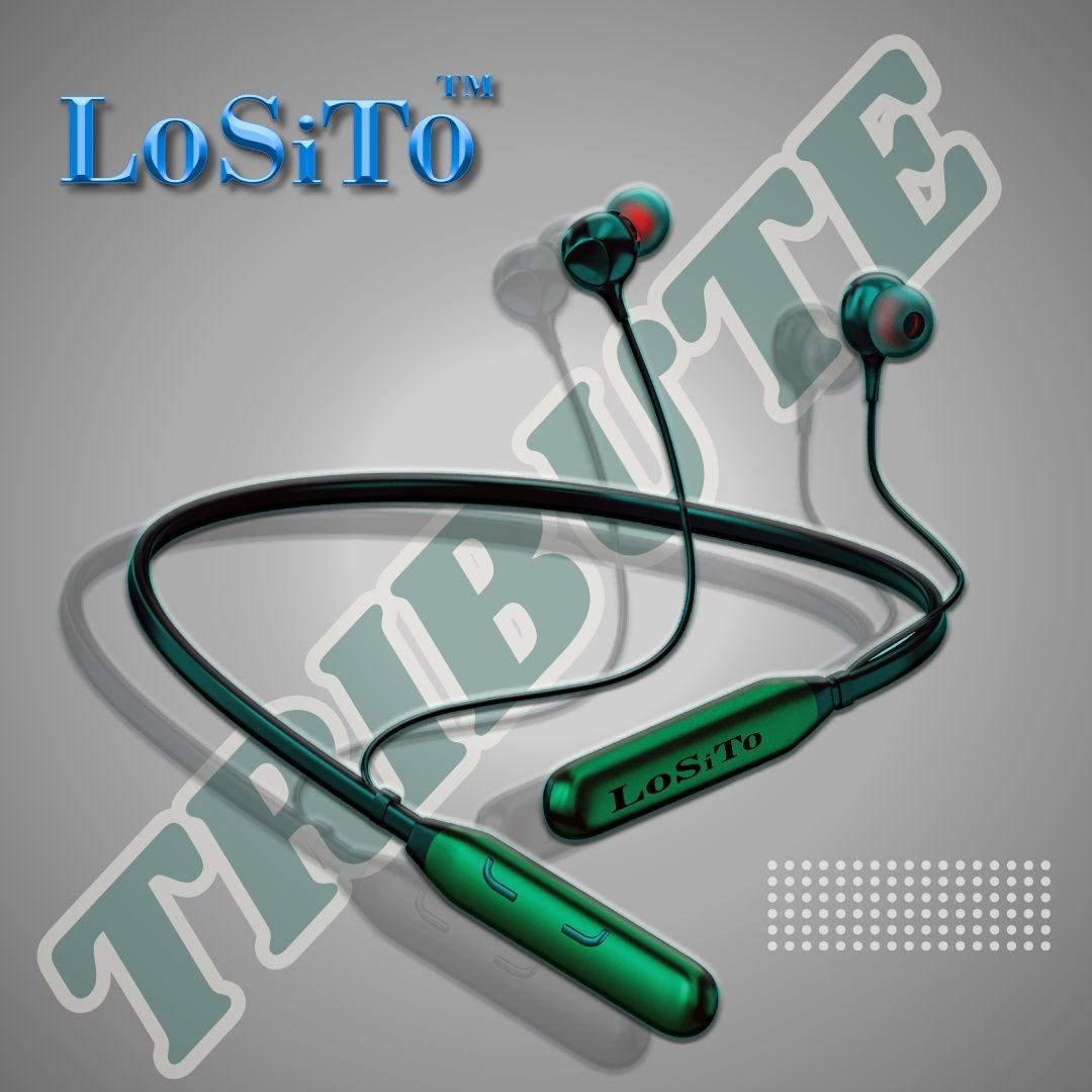 LoSiTo™ Tribute Neckband| Best Bluetooth Neckband| 70 Hours Battery Life