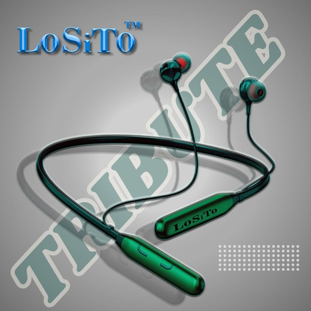 LoSiTo Tribute Neckband (Pack of 3) – High Bass | 70 Hours Playtime