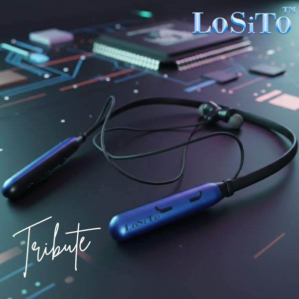 LoSiTo Tribute Neckband (Pack of 3) – High Bass | 70 Hours Playtime