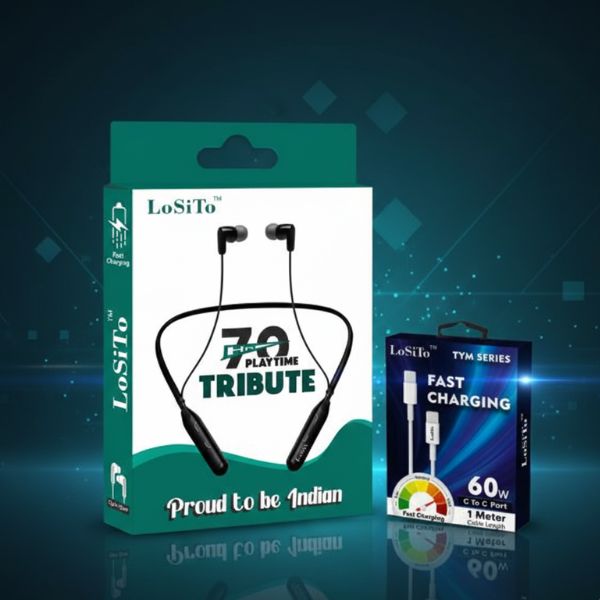 Winter Combo Pack of 4 – (Neckband|Data Cable|Adaptor|Perfume)