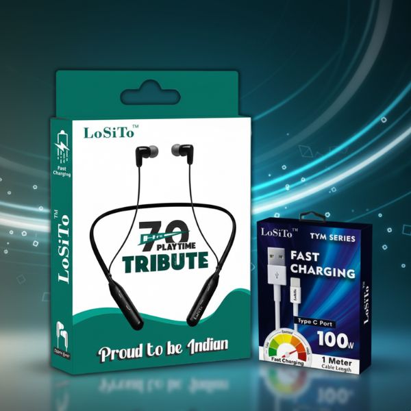 Winter Combo Pack of 4 – (Neckband|Data Cable|Adaptor|Perfume)