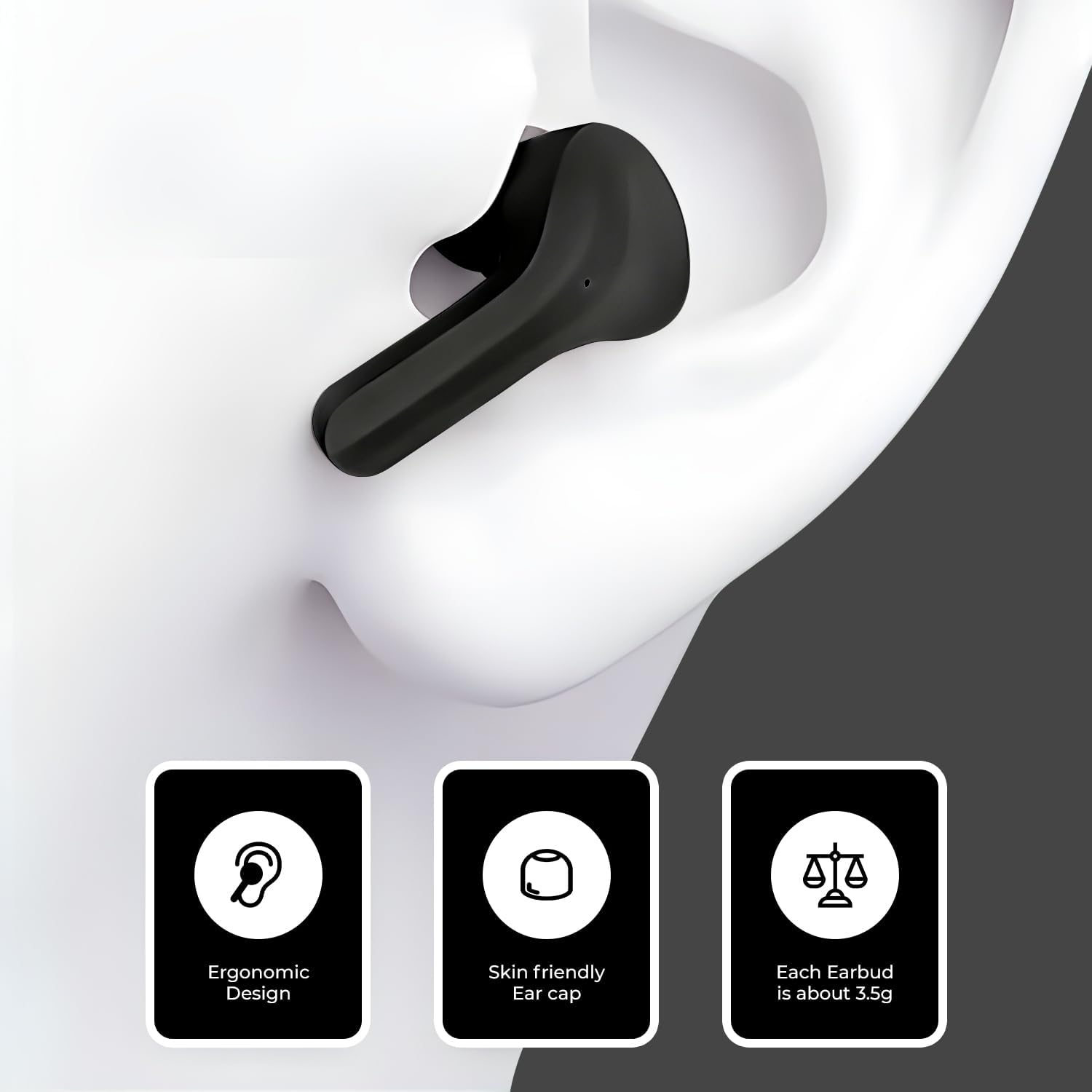 Transparent Digital Wireless Earbuds – Premium Bluetooth 5.3