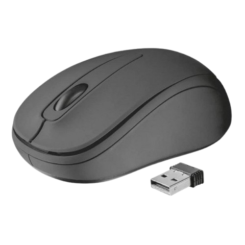 BUY2 GET1 :- Quantron QMU-530 Wireless Mouse  Free ( QUH-220 USB 4-Port Hub )| 10M Range, Auto Sleep & Ergonomic Design