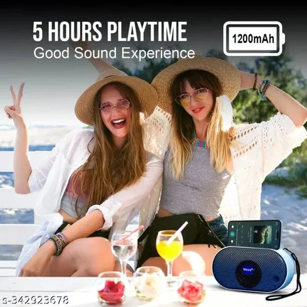 WS018 Woos Portable Bluetooth Speaker Dynamic Thunder Sound with High Bass Bluetooth Speaker