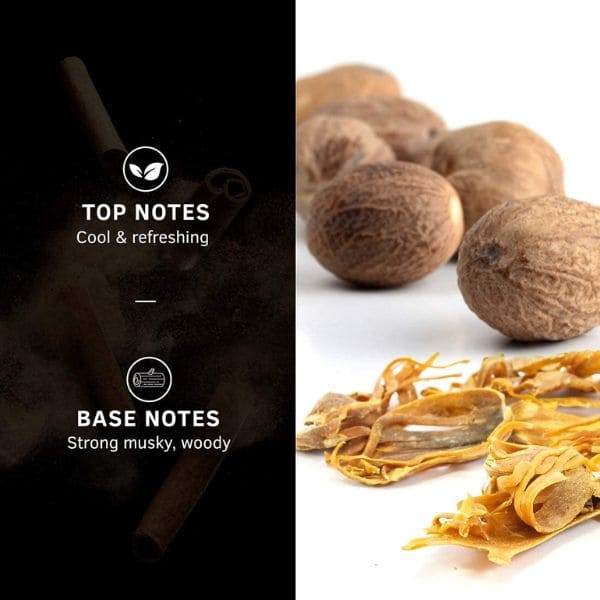 Ustraa Black Deodorant Body Spray for men