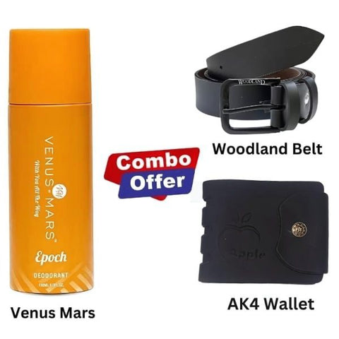 Combo -: Venus Mars + Woodland Belt + Ak4 Wallet