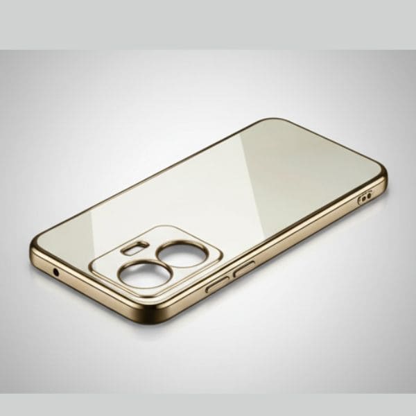 Premium Silicone Soft Impact Mobile Back Cover for VIVO T1