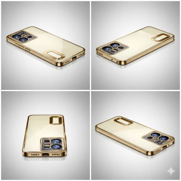 Transparent Soft Impact Silicone Mobile Back Cover for VIVO Y35