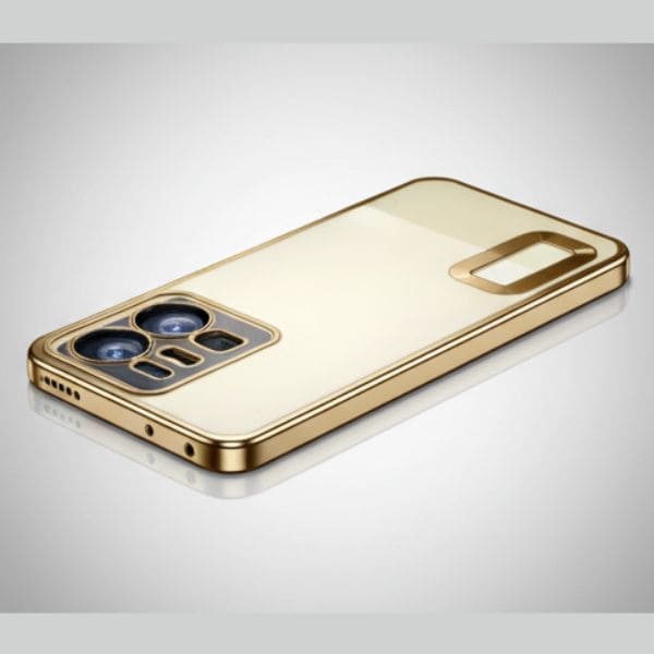 Transparent Soft Impact Silicone Mobile Back Cover for VIVO Y35
