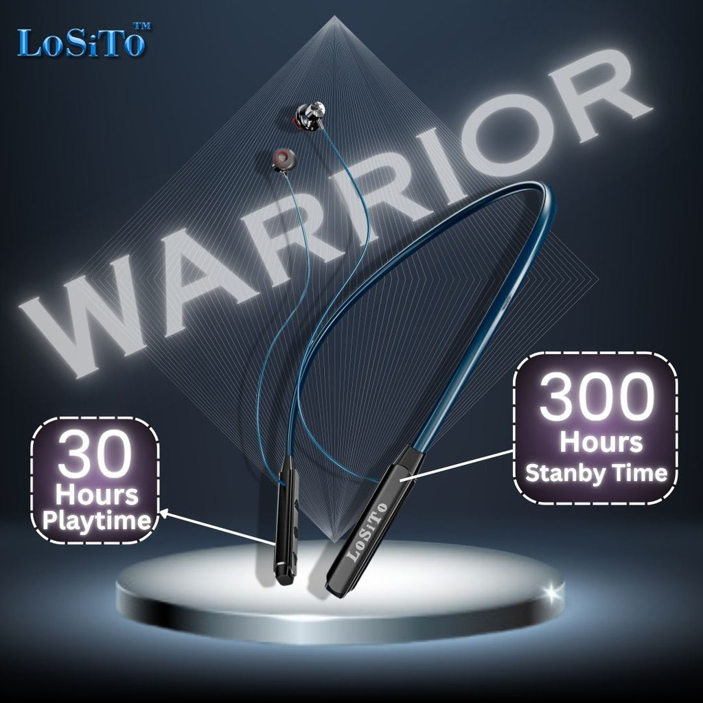 Warrior-Losito Neckband and with best battery life