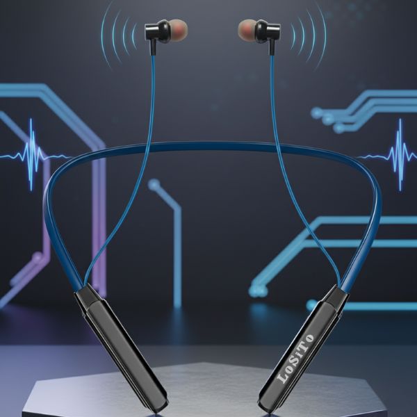 PACK OF 2| Neckbands Warrior-Losito Neckband | 50hrs Battery life | Deep Bass