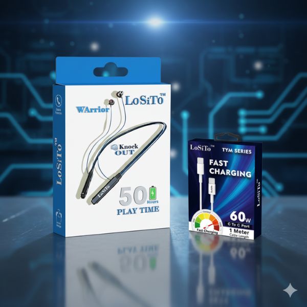 Winter Combo Pack of 4 – (Neckband|Data Cable|Adaptor|Perfume)