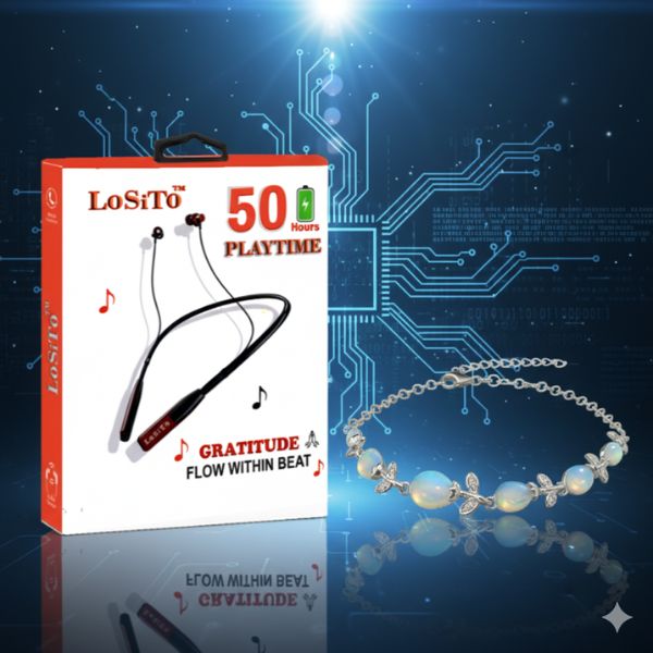 Winter Combo Pack of 4 – (Neckband|Bracelet or Sunglasses|Neck Chain|Perfume)