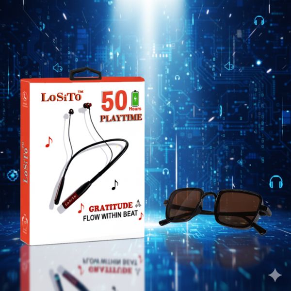 Winter Combo Pack of 4 – (Neckband|Bracelet or Sunglasses|Neck Chain|Perfume)