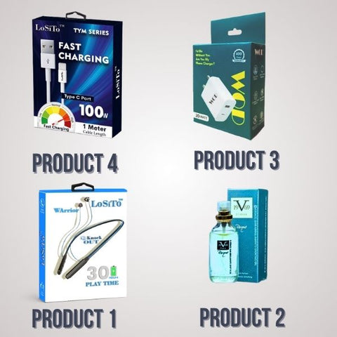 Winter Combo Pack of 4 – (Neckband|Data Cable|Adaptor|Perfume)