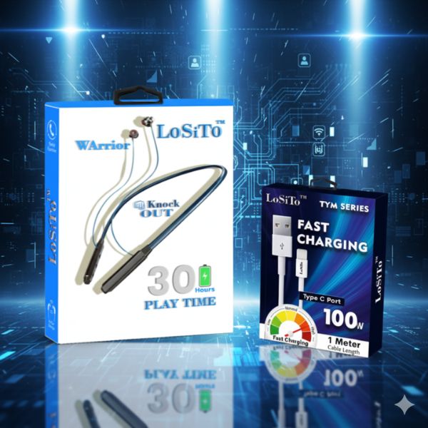 Winter Combo Pack of 4 – (Neckband|Data Cable|Adaptor|Perfume)