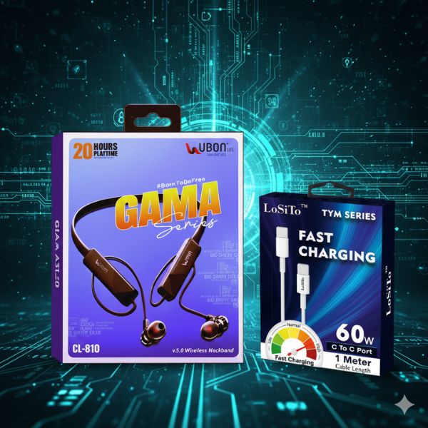 Winter Combo Pack of 4 – (Neckband|Data Cable|Adaptor|Perfume)