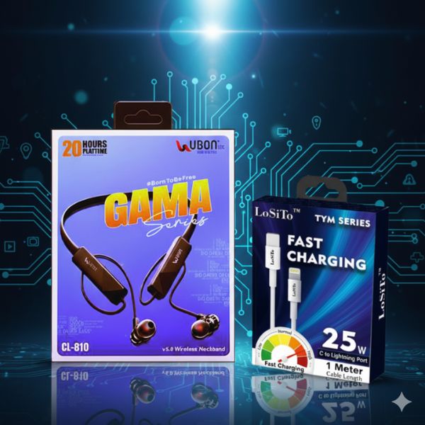 Winter Combo Pack of 4 – (Neckband|Data Cable|Adaptor|Perfume)