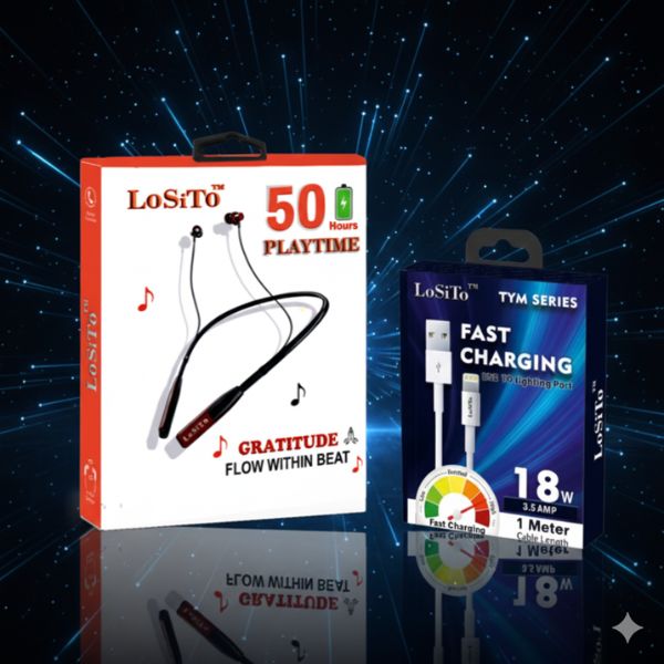 Winter Combo Pack of 4 – (Neckband|Data Cable|Adaptor|Perfume)