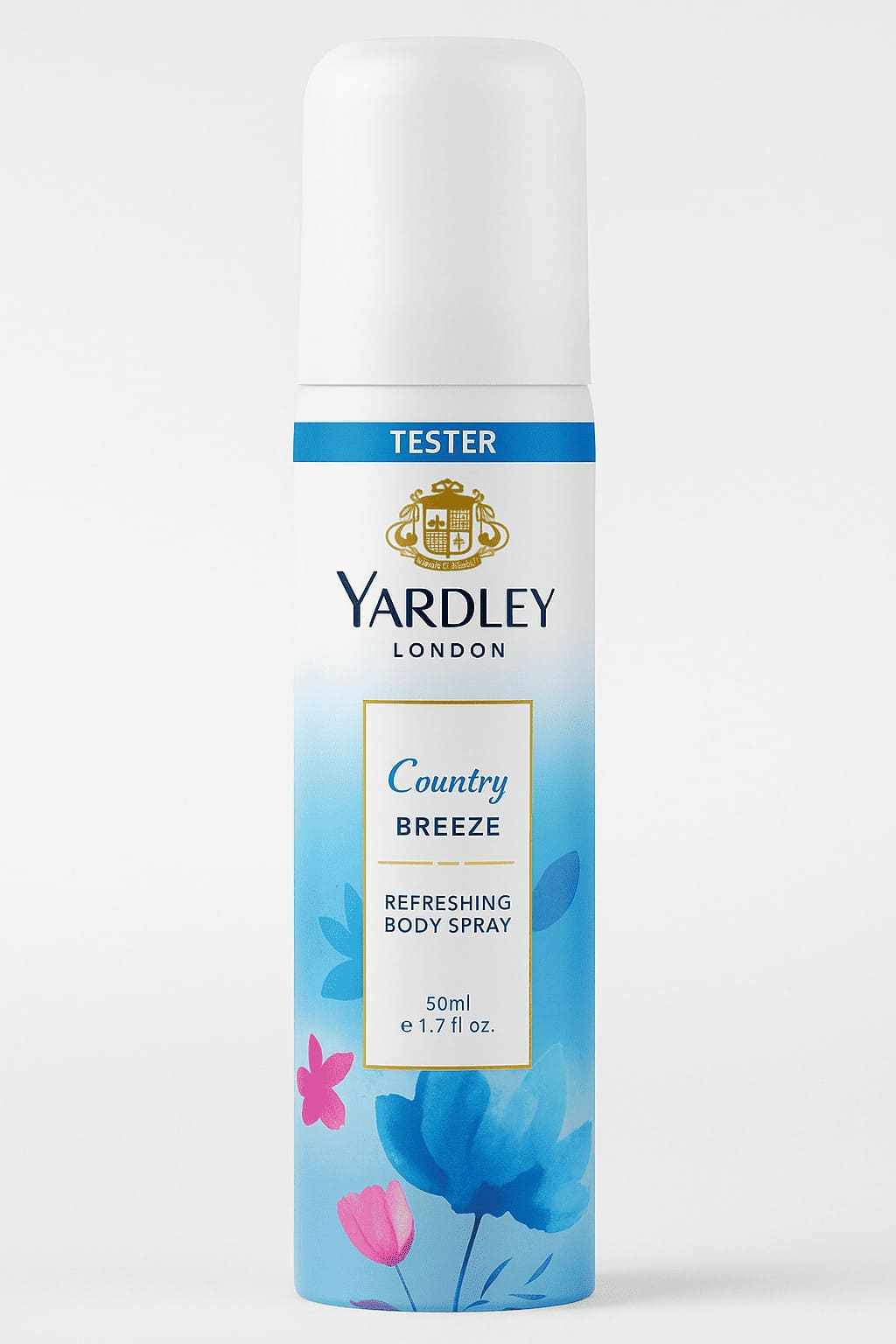 Yardley London Country Breeze Refreshing Body Spray for Women | Compact 50 ml